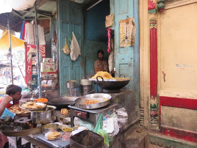インド、バラナシのお店