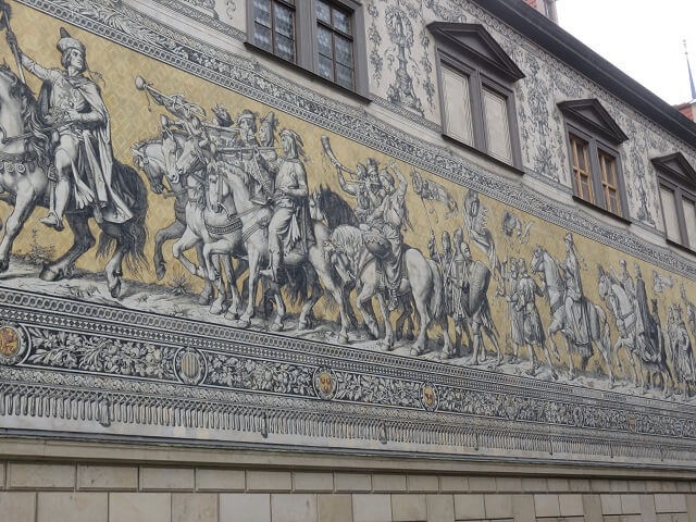 ドレスデン王宮の壁画