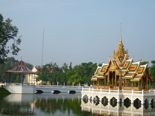 タイのアユタヤの王宮