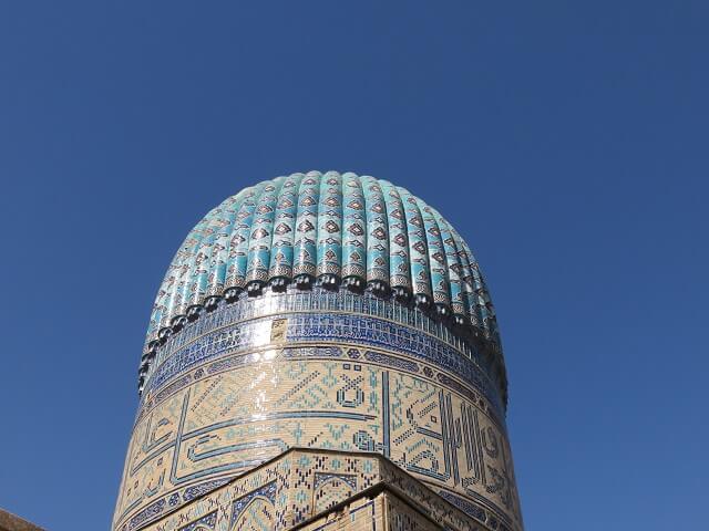 サマルカンドのビビハニム・モスクの上部