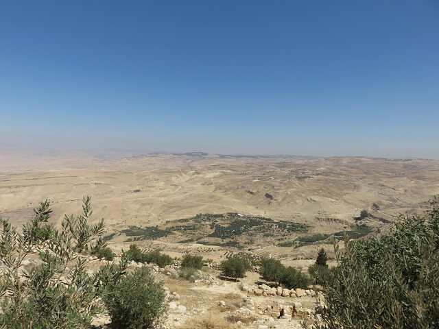 ヨルダンのネボ山