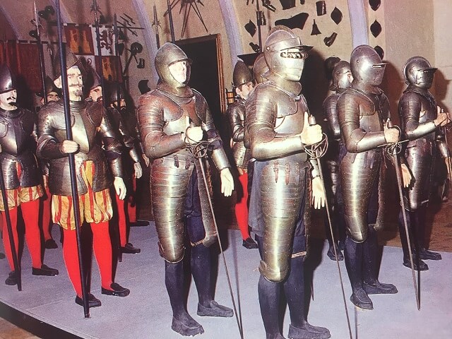 マルタの騎士団長の宮殿内の兵器庫