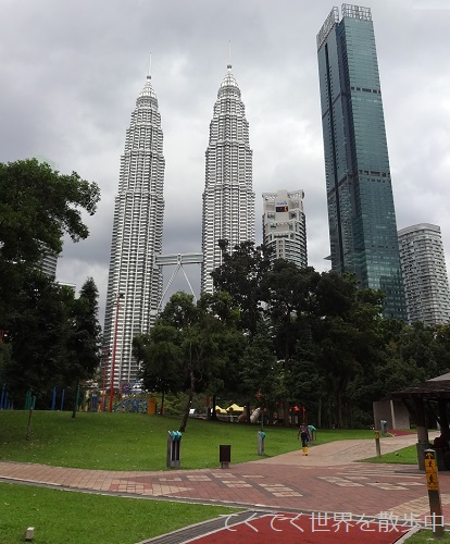 マレーシア・クアラルンプールのKLCC公園