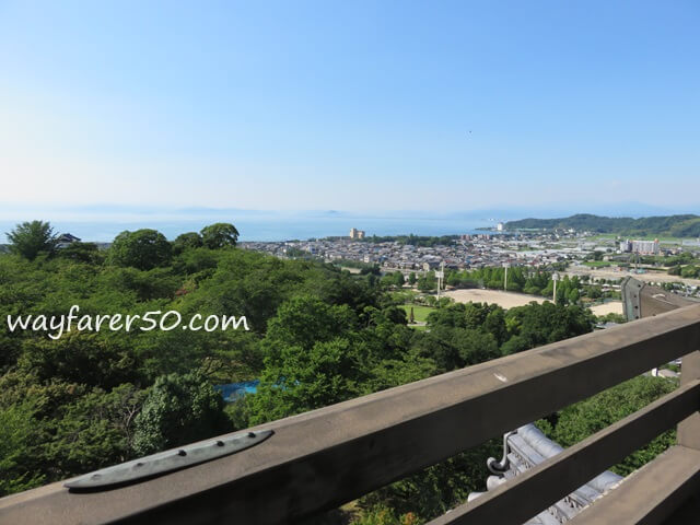 彦根城からの眺め